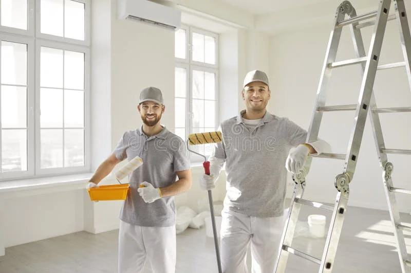 Annastylewall team of professional painters and designers at work